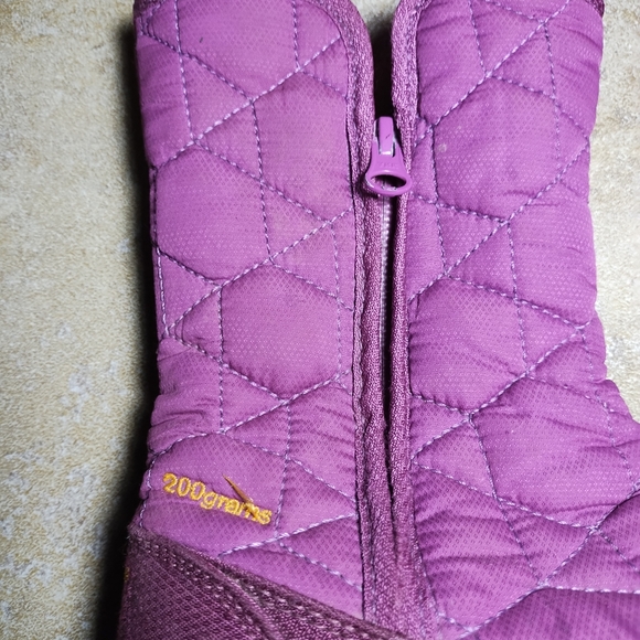 Columbia Girl's Purple Waterproof 200 Grams Insulated Winter Boots Size 3 - Picture 5 of 9
